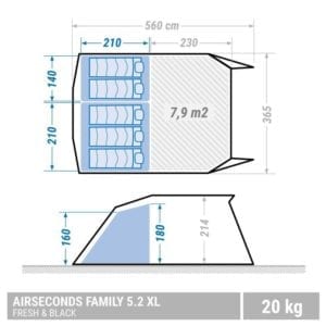 air seconds family 5.2 xl
